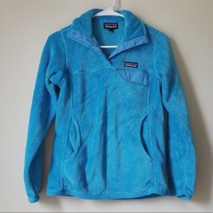 Blue Patagonia Retool Snap Pullover